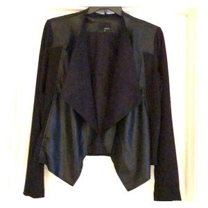 Edison Faux Leather and Suede Jacket